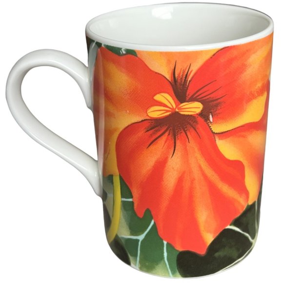 NWT ESSEX "Summer Garden" Salad Dessert Plate & Cup Artist Gerald Patrick Japan - Picture 8 of 14